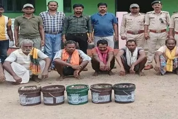 हिरण मांस पकाने की तैयारी में थे 6 लोग, खून के धब्बे मिलने पर वन विभाग ने दबोचा