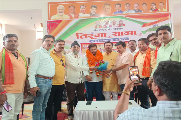  कवर्धा के पूर्व विधायक अशोक साहू को प्रदेश अध्यक्ष ओबीसी मोर्चा बनाया गया।   