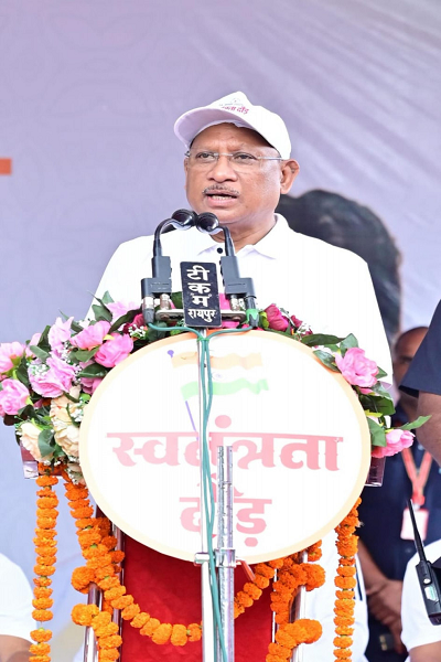 हमारा तिरंगा पूर्वजों के वर्षों के संघर्षों और बलिदान का जीवंत प्रतीक : मुख्यमंत्री श्री साय