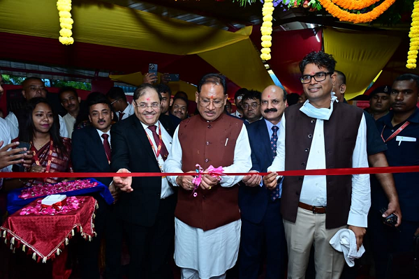 सीएम साय ने इंद्रावती भवन में किया पंजाब नेशनल बैंक की नई शाखा का शुभारंभ