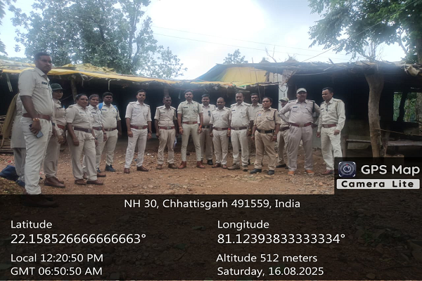 वन विभाग कवर्धा द्वारा अवैध अतिक्रमण के विरुद्ध कार्यवाही