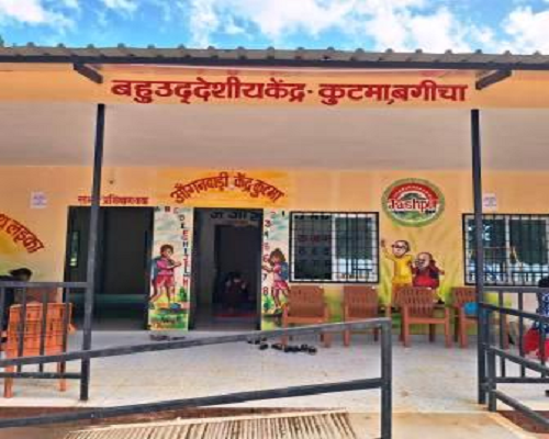 विशेष पिछड़ी जनजाति बसाहट गांव दर्रीपारा कुटमा में छोटे बच्चों के लिए पीएम जनमन आंगनबाड़ी बनकर तैयार