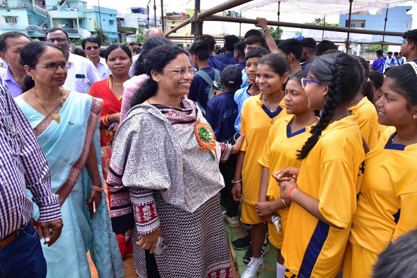  विधायक सुश्री उसेंडी ने 25वीं राज्य स्तरीय शालेय क्रीड़ा प्रतियोगिता का किया शुभारंभ