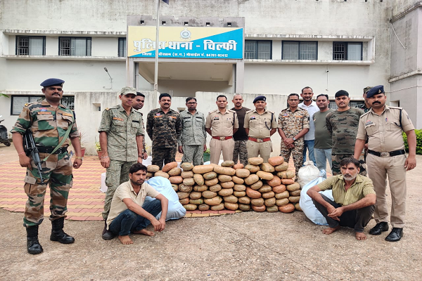 नशे के विरुद्ध कबीरधाम पुलिस का एक और बड़ा प्रहार