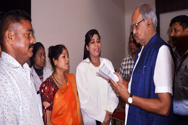 एनएचएम कर्मचारियों की जायज़ मांगों का होगा समर्थन: बृजमोहन