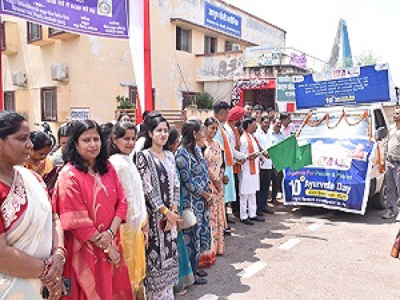नि:शुल्क आयुष चिकित्सा एवं औषधि वितरण शिविर का हुआ आयोजन