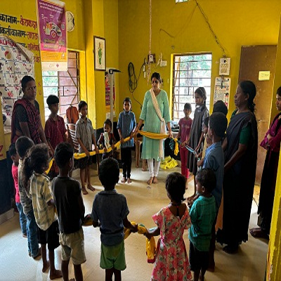 आंगनबाड़ी केंद्रों में &lsquo;पोषण भी पढ़ाई भी