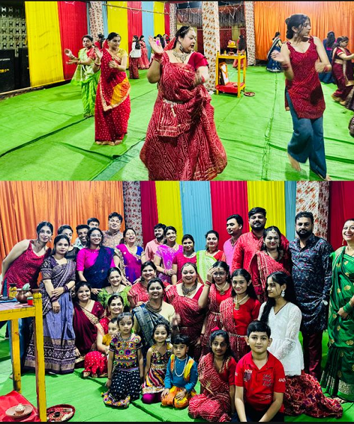  गरियाबंद में नवरात्रि पर गुजराती समाज का भव्य रास-गरबा