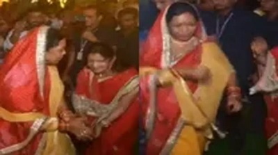 मुख्यमंत्री की पत्नी कौशल्या साय ने किया गरबा