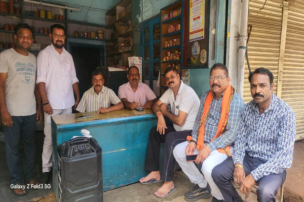 भाजपा जवाहर नगर मंडल ने सुनी पीएम मोदी की मन की बात