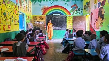 युक्तियुक्तकरण की पहल से बड़ादमाली प्राथमिक शाला में बच्चों की पढ़ाई में आई नई ऊर्जा