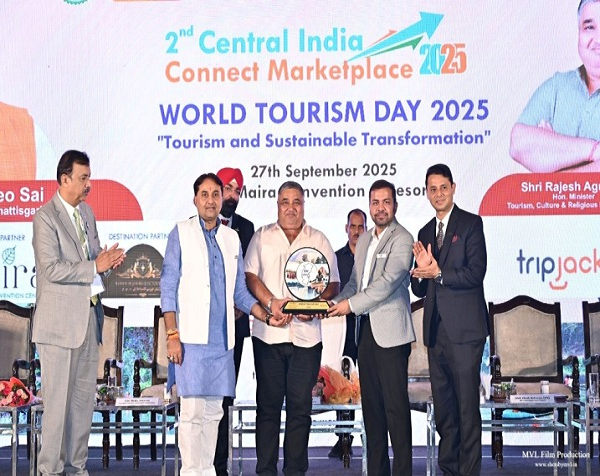 पर्यटन मंत्री ने किया 'सेंट्रल इंडिया कनेक्ट मार्केट प्लेस' का शुभारंभ