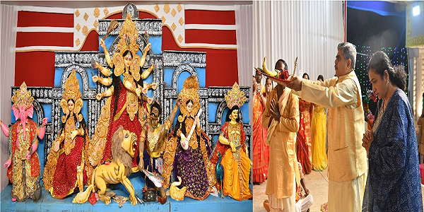 55 वर्षों से परंपरा को संजोए बालकोनगर दुर्गा पूजा उत्सव