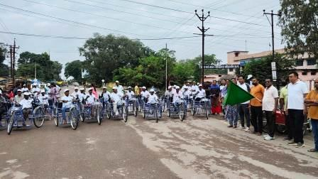 नशामुक्त भारत अभियान अन्तर्गत सेवा पखवाड़ा मैराथन दौड़ सम्पन्न