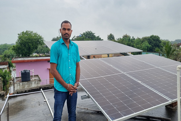 बिज़ली बिल की चिंता से मिली मुक्ति- सोमनाथ राकेश