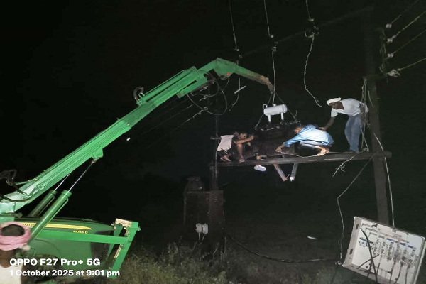 जशपुर के अंकिरा और भगोरा में बिजली आपूर्ति बहाल : ग्रामीणों ने मुख्यमंत्री श्री विष्णुदेव साय के प्रति जताया आभार