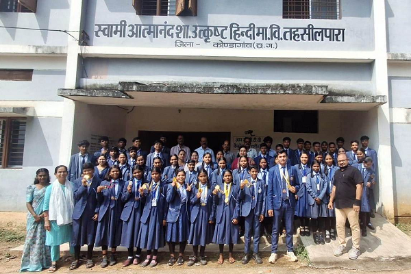 स्वामी आत्मानंद उत्कृष्ट विद्यालय, कोंडागांव ने जूडो में लहराया परचम