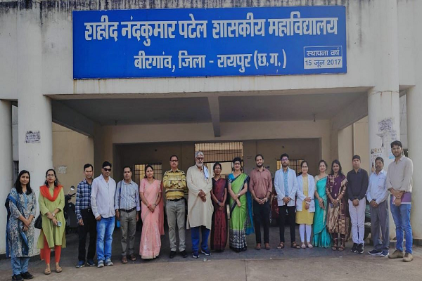 विश्व दृष्टि दिवस पर छात्रों में जागरूकता, नंदकुमार पटेल कॉलेज में नेत्र जांच शिविर