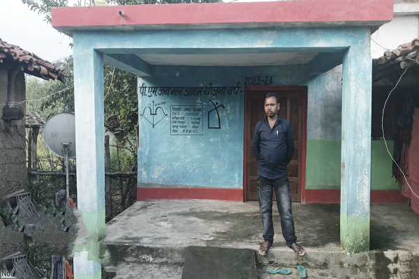 प्रधानमंत्री जनमन आवास योजना से समारू बैगा का सपना हुआ साकार