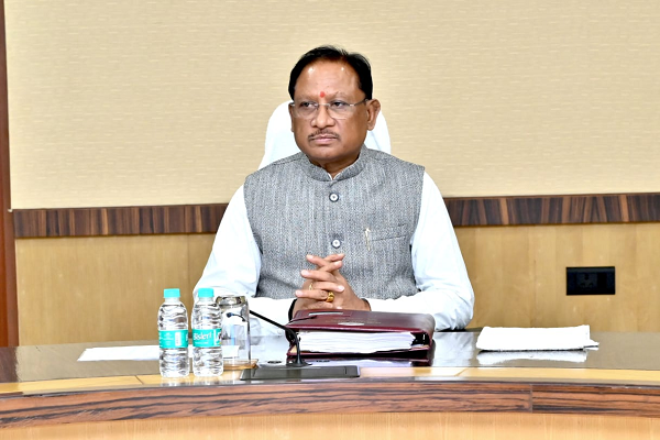 मुख्यमंत्री श्री विष्णु देव साय की अध्यक्षता में मंत्रालय, महानदी भवन में कैबिनेट की बैठक