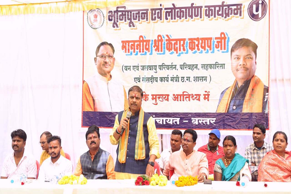  वनमंत्री ने 48 लाख रुपए से अधिक के विकास कार्यों का किया भूमिपूजन