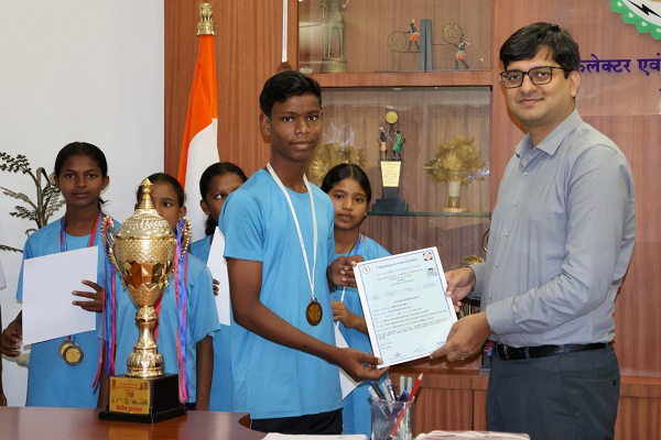  बीजापुर के खिलाड़ियों ने राज्य स्तरीय प्रतियोगिता में रौशन किया नाम