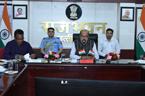  मानवीय संवेदना के साथ आकांक्षी क्षेत्रों में विकास कार्य करें - राज्यपाल श्री रमेन डेका