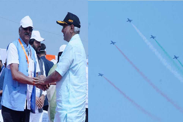  बृजमोहन ने &lsquo;सूर्यकिरण&rsquo; की सफलता पर जनता, रक्षा मंत्री और उपराष्ट्रपति का जताया आभार