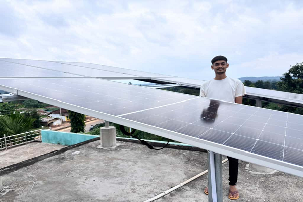 बिजली के मामले में अमर सोनी बने आत्मनिर्भर उपभोक्ता