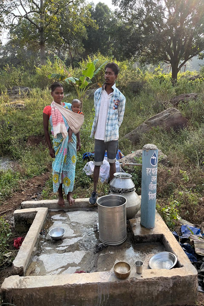 विशेष पिछड़ी जनजाति परिवारों को मिल रहा है शुद्ध पेयजल जल का लाभ