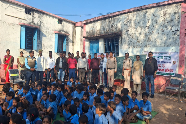 कबीरधाम के दलदली ग्राम में नशा मुक्ति का शंखनाद