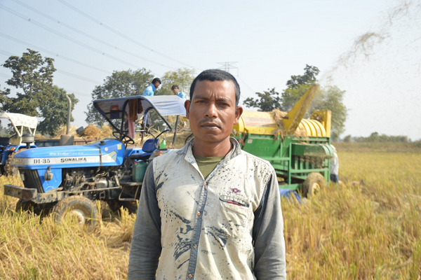 रायपुर : खेतों की मेहनत रंग लाई, किसान की फसल विक्रय के लिए तैयार