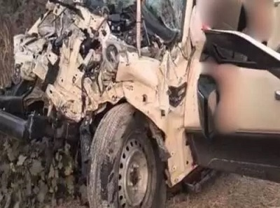  ट्रक-स्कॉर्पियो की टक्कर में 5 की मौत, 2 सेना के जवान शामिल