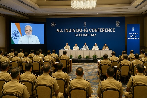 रायपुर में ऑल इंडिया DG&ndash;IG कॉन्फ्रेंस का दूसरा दिन: प्रधानमंत्री मोदी होंगे शामिल