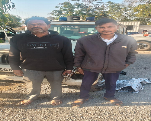 विशेष अभियान &lsquo;&lsquo;ऑपरेशन बाज&rsquo;&rsquo; के तहत गांजा तस्करी करने वाले 2 आरोपी को किया गया गिरफ्तार