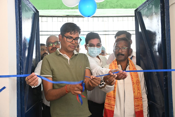  वित्तमंत्री श्री चौधरी ने स्मार्ट क्लासरूम एवं आधुनिक लाइब्रेरी का किया लोकार्पण