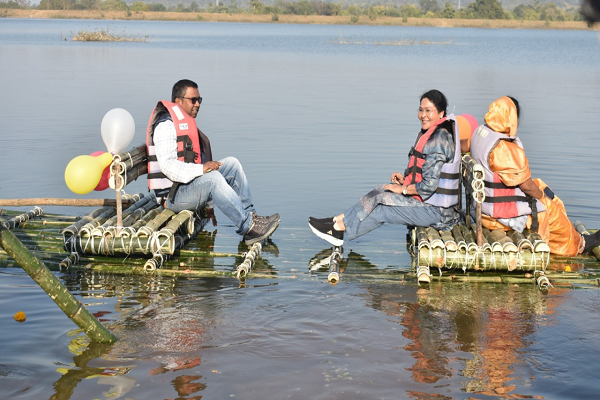 सियादेवी जलाशय बनेगा इको-टूरिज्म केन्द्र : एडवेंचर एवं राफ्टिंग सेंटर का हुआ शुभारंभ  