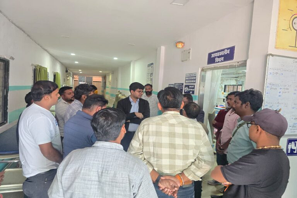 बीजापुर जिला अस्पताल की अव्यवस्थाओं पर कलेक्टर सख्त, एक सप्ताह में सुधार के निर्देश