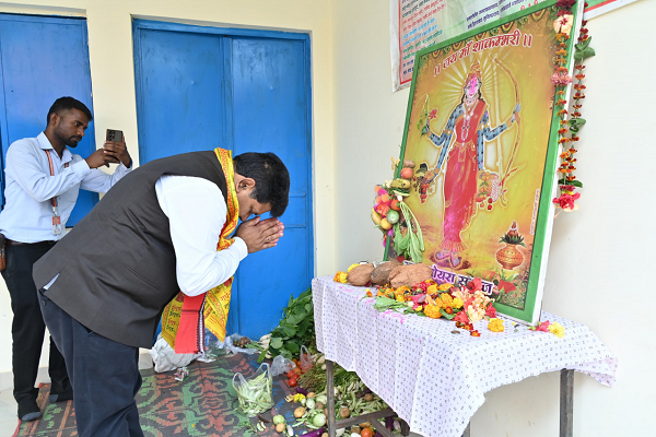  रायपुर : माता शाकम्बरी अन्न, प्रकृति और करुणा की प्रतीक है - उप मुख्यमंत्री श्री विजय शर्मा