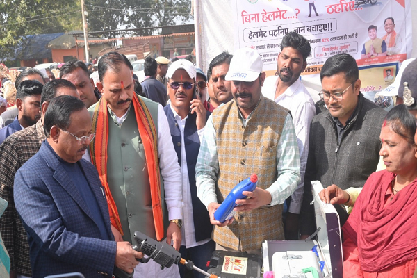 आदिम जाति मंत्री श्री नेताम ने किया जर्नी ऑफ सेनीटेशन हाईजिन का किया शुभारंभ  