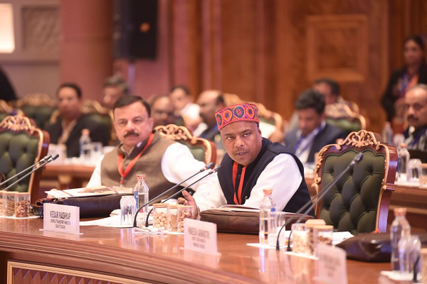 सभी राज्यों के परिवहन मंत्रियों की बैठक में शामिल हुए मंत्री श्री केदार कश्यप