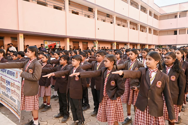  बाल विवाह मुक्त पंचायत बनाने के लिए स्कूल कॉलेज में चलाया जा रहा जागरूकता अभियान