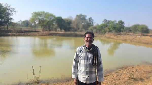 जल संरक्षण से बढ़ा आजीविका का दायरा, मनरेगा की डबरी बनी आय संवर्धन का साधन