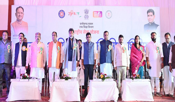 राष्ट्रीय सेवा योजना युवाओं को राष्ट्र निर्माता और सच्चा नागरिक बनाने की सशक्त कड़ी-उच्च शिक्षा मंत्री श्री टंक राम वर्मा