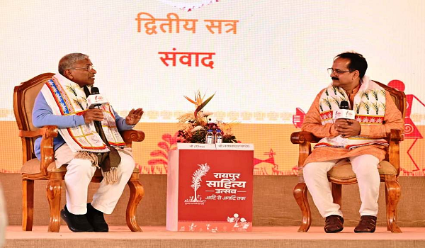 नई पीढ़ी को साहित्य की समझ सिखाने साहित्य उत्सव बहुत जरूरी - श्री हरिवंश