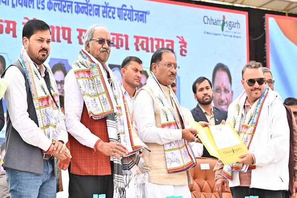 चित्रोत्पला फिल्म सिटी छत्तीसगढ़ की रचनात्मक अर्थव्यवस्था को देगी नई गति : मुख्यमंत्री श्री विष्णु देव साय