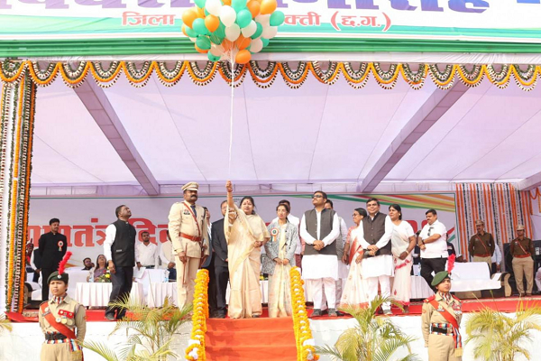  सक्ति जिले में उत्साह से मनाया गया 77वां गणतंत्र दिवस समारोह