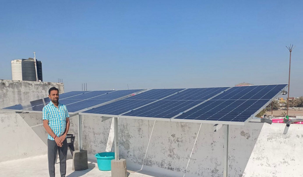 प्रधानमंत्री सूर्यघर मुफ्त बिजली योजना : गणेश कुमार साहू को बिजली बिल से मिली राहत