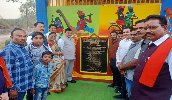 उद्योग मंत्री श्री लखनलाल देवांगन के मुख्य आतिथ्य में कोरबा में आयोजित कार्यक्रमों में 03 करोड़ रू. के विभिन्न विकास कार्याे का भूमिपूजन व लोकार्पण