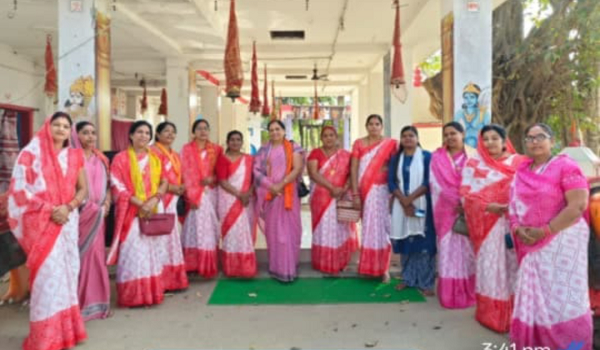 मुख्यमंत्री विष्णुदेव साय के जन्मदिवस पर जिला भाजपा महिला मोर्चा द्वारा शीतला माता मंदिर प्रांगण में हनुमान चालीसा का पाठ किया गया एक पेड़ मां के नाम एवं विशेष पूजा-अर्चना, दीर्घायु की कामना